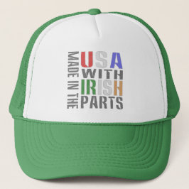 Gorra De Camionero Made in USA Irish Parts