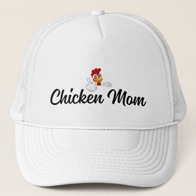 Gorra De Camionero Madera de pollo (Anverso)