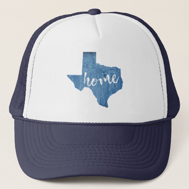 Gorra De Camionero Madera de Texas (Anverso)