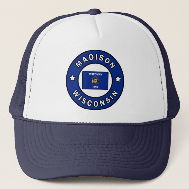 Gorra De Camionero Madison Wisconsin (Anverso)