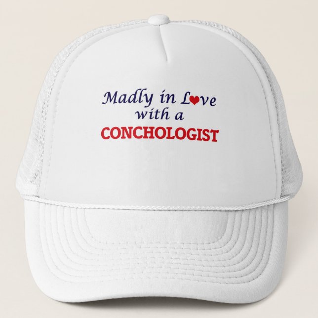 Gorra De Camionero Madly enamorada de un conchólogo (Anverso)
