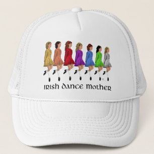 Gorra De Camionero Madre de Danza Irlandesa - Línea Arcoíris