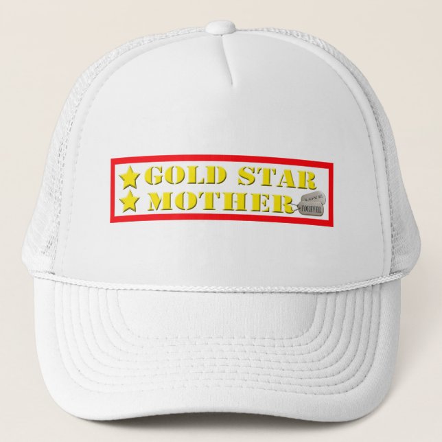 Gorra De Camionero Madre de estrella de oro (Anverso)