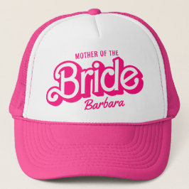 Gorra De Camionero Madre De La Bartolina Rosa De Novia