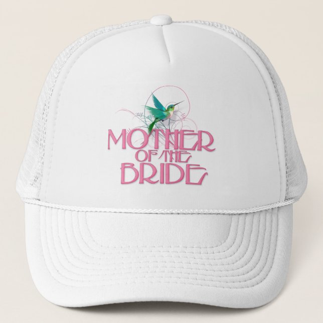 Gorra De Camionero Madre del colibrí de la novia (Anverso)
