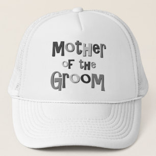 Gorra De Camionero Madre del gris del novio