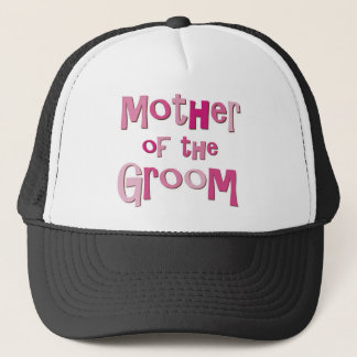 Gorra De Camionero Madre del rosa Brown del novio