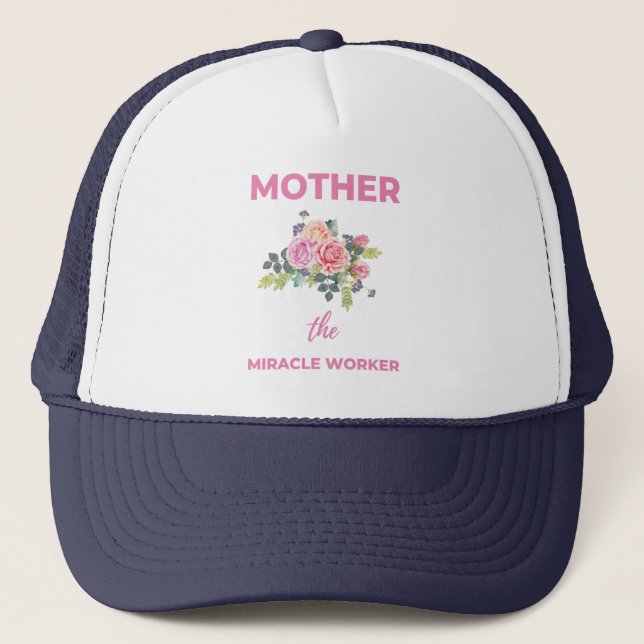 Gorra De Camionero Madre del trabajador milagroso 2 (Anverso)
