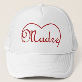 Gorra De Camionero Madre italiana corazón rojo