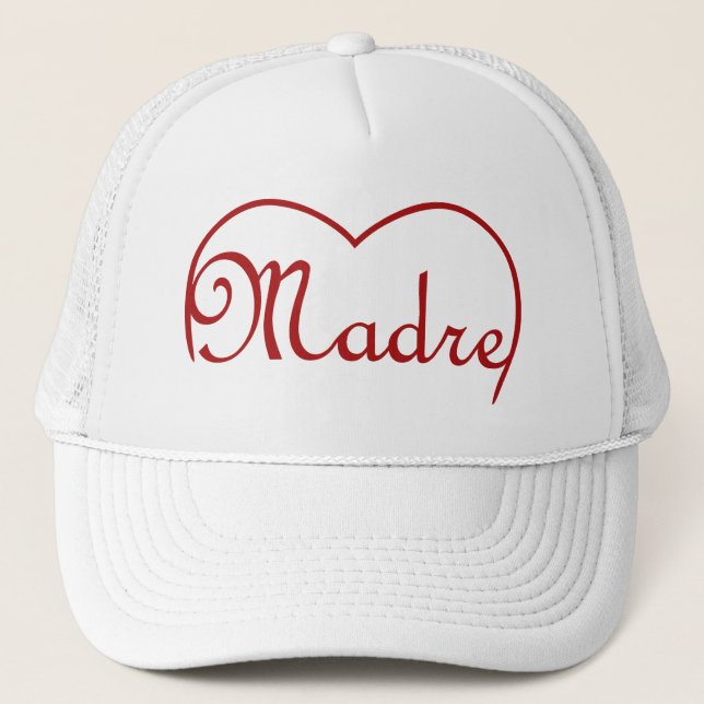 Gorra De Camionero Madre italiana corazón rojo (Anverso)