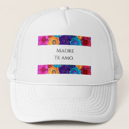 Gorra De Camionero "Madre Te Amo" - Mother's Day Hat