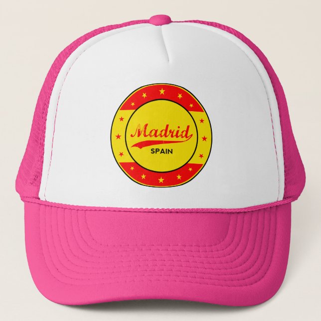 Gorra De Camionero Madrid (Anverso)