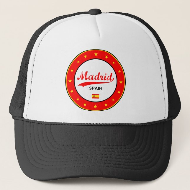 Gorra De Camionero Madrid (Anverso)