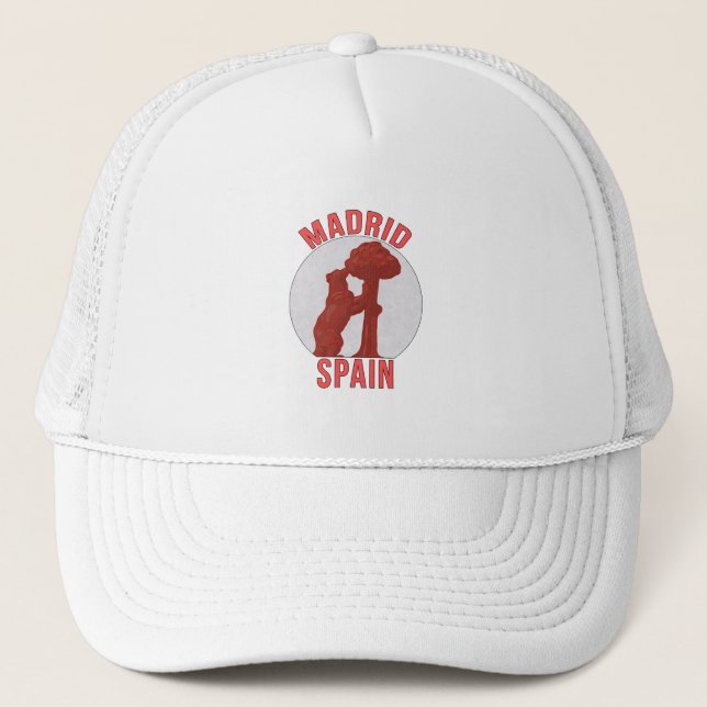 Gorra De Camionero Madrid España (Anverso)