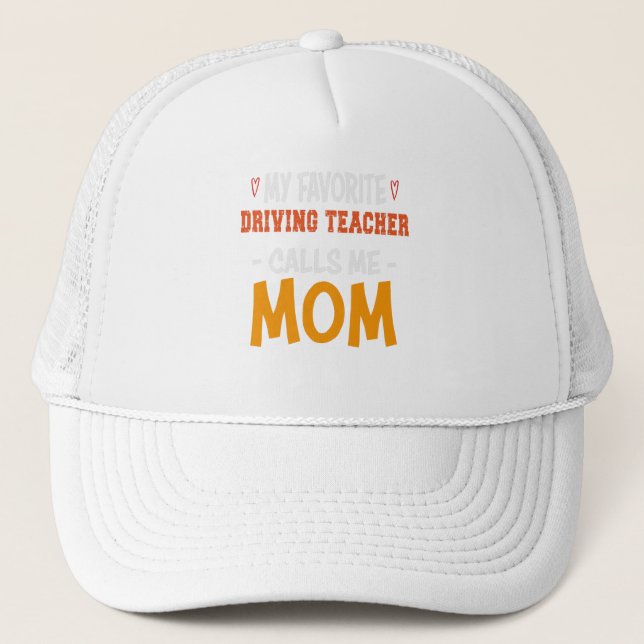 Gorra De Camionero Maestra Conductora (Anverso)
