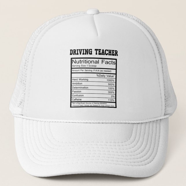 Gorra De Camionero Maestra Conductora (Anverso)