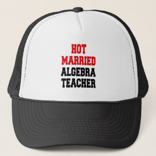 Gorra De Camionero Maestra de álgebra casada caliente