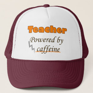 Gorra De Camionero Maestra impulsada por la cafeína