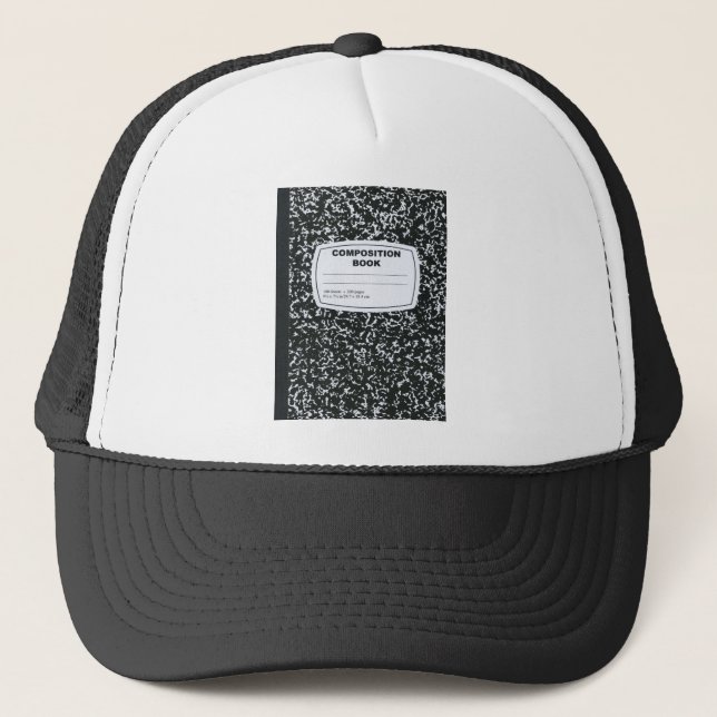 Gorra De Camionero Maestría en libros de composición (Anverso)