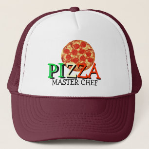 Gorra De Camionero Maestro cocinero de la pizza
