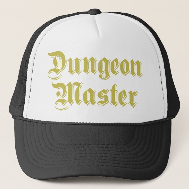 Gorra De Camionero Maestro de Dungeon (Anverso)