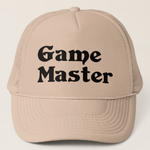 Gorra De Camionero Maestro de juegos
