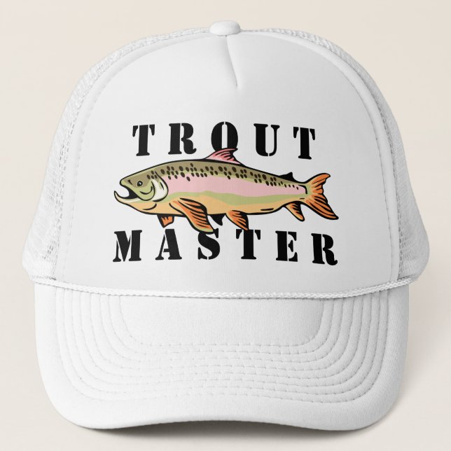 Gorra De Camionero Maestro de truchas (Anverso)