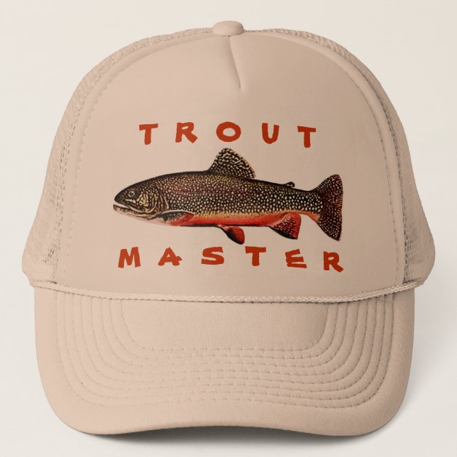 Gorra De Camionero Maestro de truchas (Anverso)