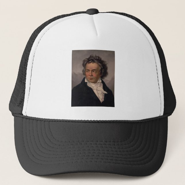 Gorra De Camionero Maestro Ludwig Beethoven Compositor de Música Sinf (Anverso)