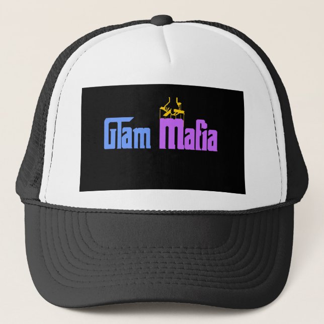 Gorra De Camionero Mafia atractiva (Anverso)