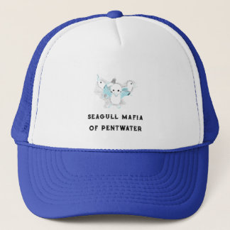 Gorra De Camionero Mafia de gaviotas con tu rincón de playa