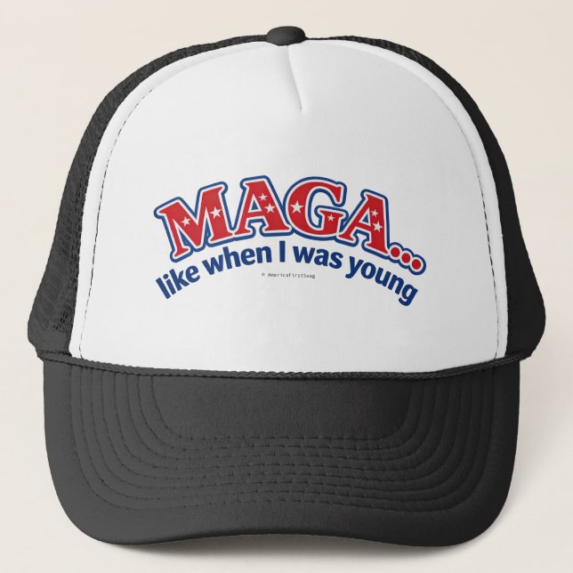Gorra De Camionero MAGA … como cuando era joven -  (Anverso)