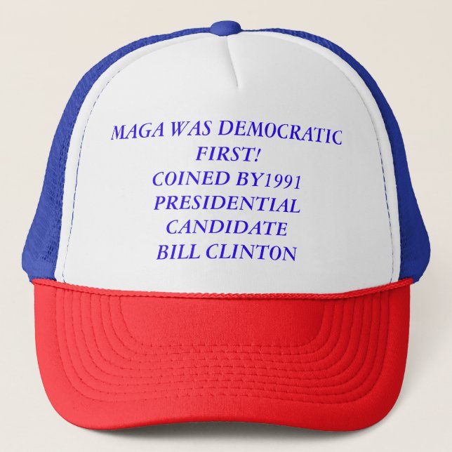 GORRA DE CAMIONERO MAGA DEMOCRÁTICO (Anverso)