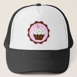 GORRA DE CAMIONERO MAGDALENA BROWN Y ROSA