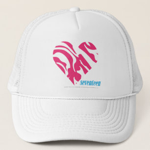 Gorra De Camionero Magenta 2 de la cebra