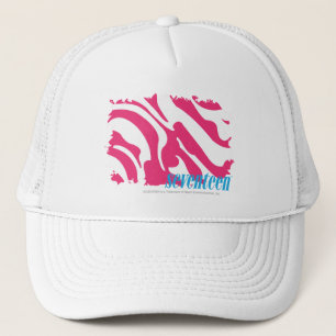 Gorra De Camionero Magenta 3 de la cebra