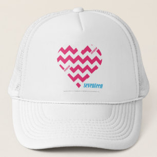 Gorra De Camionero Magenta 3 del zigzag