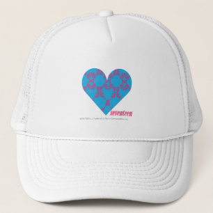 Gorra De Camionero Magenta-Aguamarina 3 del damasco