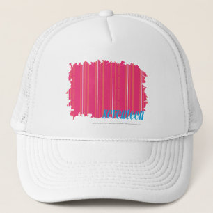 Gorra De Camionero Magenta fina 2 de las rayas