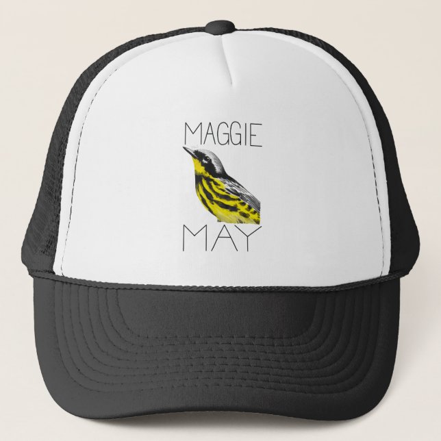 Gorra De Camionero Maggie May (Magnolia Warbler) (Anverso)