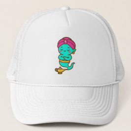Gorra De Camionero Magical Kawaii Djinn - Espíritu neón