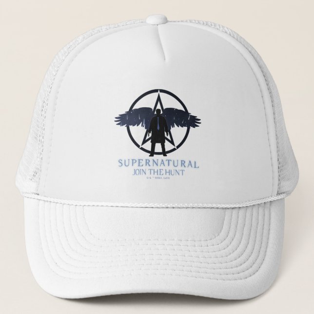 Gorra De Camionero Magnífico Castiel Cayendo Estrellas (Anverso)