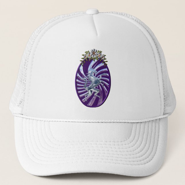 Gorra De Camionero Magnífico Unicornio Mítico (Anverso)