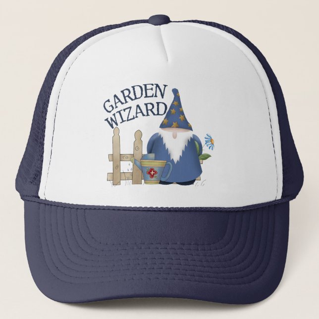 Gorra De Camionero Mago del jardín (Anverso)