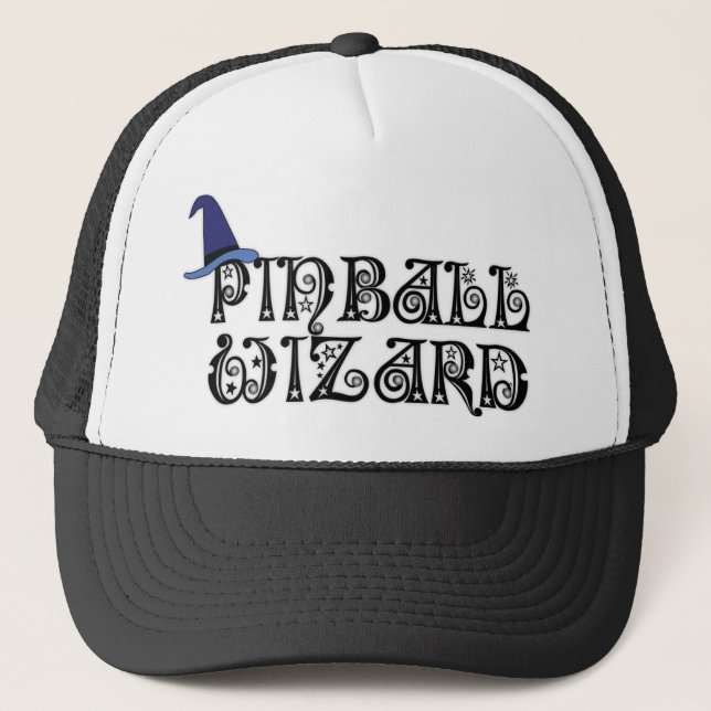 Gorra De Camionero Mago del pinball (Anverso)