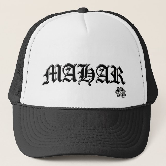 Gorra De Camionero Mahar (Anverso)