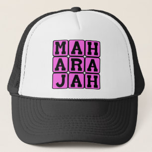 Gorra De Camionero Maharajá, Sanskrit para Gran Rey