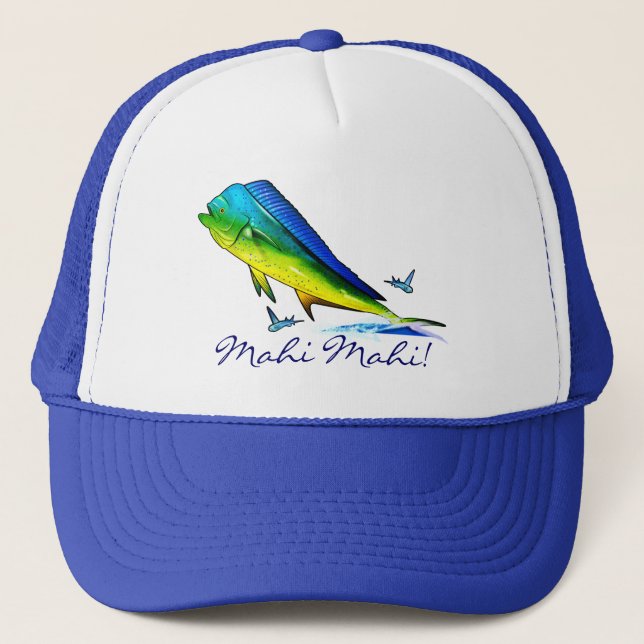 Gorra De Camionero Mahi Mahi (Anverso)