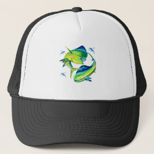 Gorra De Camionero Mahi Mahi Bull y Vaca