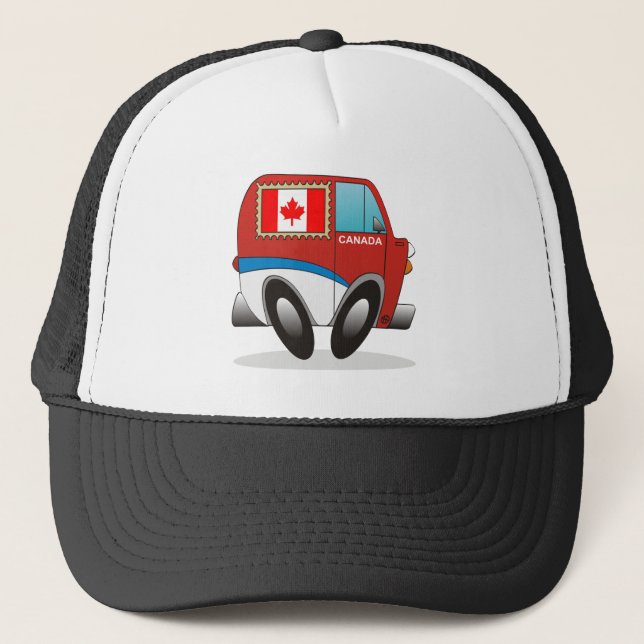 Gorra De Camionero Mail Truck Canada (Anverso)